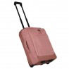 Sac de voyage à roulettes cabine TRAVELITE "Kick Off" rose | Valise souple petit format pas chère Sac de voyage à roulettes cabine TRAVELITE "Kick Off" rose | Valise souple petit format pas chère