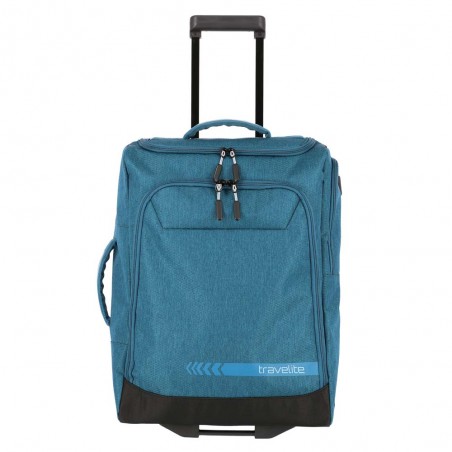 Sac de voyage à roulettes cabine TRAVELITE "Kick Off" pétrole | Valise souple petit format pas chère Sac de voyage à roulettes cabine TRAVELITE "Kick Off" pétrole | Valise souple petit format pas chère
