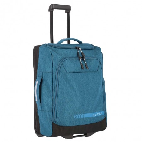 Sac de voyage à roulettes cabine TRAVELITE "Kick Off" pétrole | Valise souple petit format pas chère Sac de voyage à roulettes cabine TRAVELITE "Kick Off" pétrole | Valise souple petit format pas chère