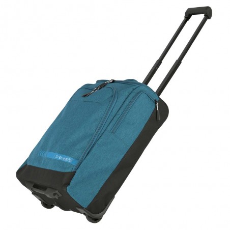 Sac de voyage à roulettes cabine TRAVELITE "Kick Off" pétrole | Valise souple petit format pas chère Sac de voyage à roulettes cabine TRAVELITE "Kick Off" pétrole | Valise souple petit format pas chère