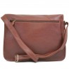 Besace homme en cuir KATANA marron clair | Sacoche format A4 porté croisé qualité Besace homme en cuir KATANA marron clair | Sacoche format A4 porté croisé qualité