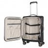 Valise cabine souple TRAVELITE "Miigo" noir | Bagage petite taille 4 roues semi-rigide haute qualité Valise cabine souple TRAVELITE "Miigo" noir | Bagage petite taille 4 roues semi-rigide haute qualité