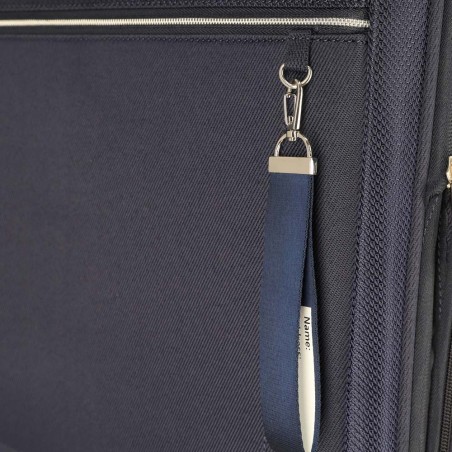 Valise cabine souple TRAVELITE "Miigo" bleu | Bagage petite taille 4 roues semi-rigide haute qualité