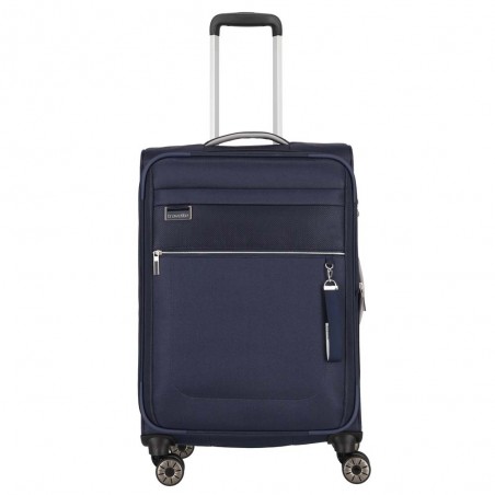 Valise soute M extensible TRAVELITE "Miigo" bleu profond | Bagage taille moyenne haute qualité allemande