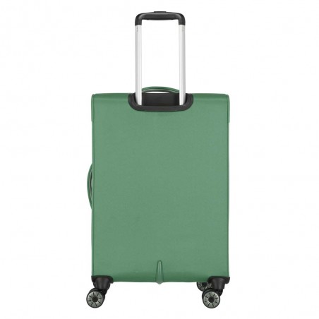 Valise soute M extensible TRAVELITE "Miigo" vert | Bagage taille moyenne haute qualité allemande