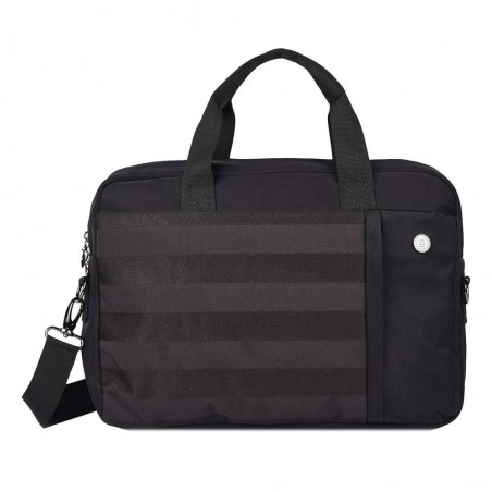 Porte-documents et PC SERGE BLANCO "Basik" noir | Sacoche ordinateur 15 pouces pour homme style sportif rugby Porte-documents et PC SERGE BLANCO "Basik" noir | Sacoche ordinateur 15 pouces pour homme style sportif rugby