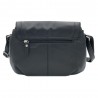 Sac bandoulière en cuir NAF NAF "Dahlia" noir | Sac à main femme à rabat cuir pas cher Sac bandoulière en cuir NAF NAF "Dahlia" noir | Sac à main femme à rabat cuir pas cher