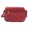 Sac bandoulière en cuir NAF NAF "Dahlia" rouge carmin | Sac à main femme pas cher Sac bandoulière en cuir NAF NAF "Dahlia" rouge carmin | Sac à main femme pas cher