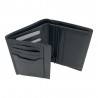 Portefeuille en cuir homme SERGE BLANCO "Marfa" noir | Porte-cartes et porte-monnaie pas cher sport rugby Portefeuille en cuir homme SERGE BLANCO "Marfa" noir | Porte-cartes et porte-monnaie pas cher sport rugby