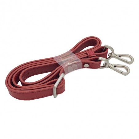 Sac baguette en cuir NAF NAF "Dahlia" rouge | Sac femme porté épaule ou croisé avec 2 bandoulières pas cher Sac baguette en cuir NAF NAF "Dahlia" rouge | Sac femme porté épaule ou croisé avec 2 bandoulières pas cher