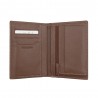 Portefeuille en cuir homme SERGE BLANCO "Marfa" cognac | Porte-cartes et porte-monnaie marron pas cher sport rugby Portefeuille en cuir homme SERGE BLANCO "Marfa" cognac | Porte-cartes et porte-monnaie marron pas cher sport rugby