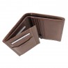 Portefeuille en cuir homme SERGE BLANCO "Marfa" cognac | Porte-cartes et porte-monnaie marron pas cher sport rugby Portefeuille en cuir homme SERGE BLANCO "Marfa" cognac | Porte-cartes et porte-monnaie marron pas cher sport rugby