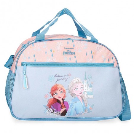 Sac de voyage fille DISNEY La Reine des Neiges "Believe in the journey" | Bagage enfant original pas cher