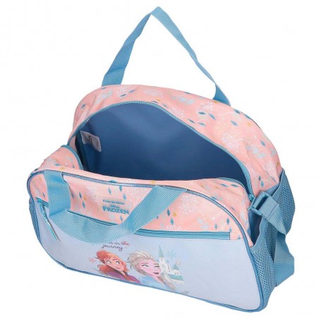 Sac de voyage fille DISNEY La Reine des Neiges "Believe in the journey" | Bagage enfant original pas cher