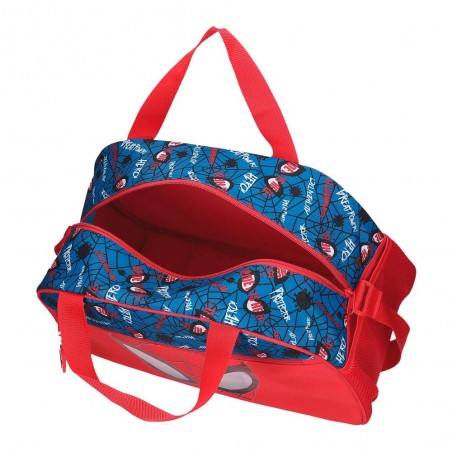Sac de voyage garçon MARVEL Spiderman Authentic rouge/bleu | Bagage enfant original pas cher Sac de voyage garçon MARVEL Spiderman Authentic rouge/bleu | Bagage enfant original pas cher