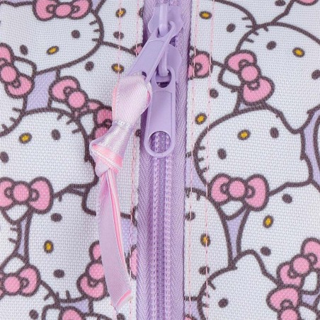 Sac de voyage fille HELLO KITTY "My Favorite Bow" rose/mauve | Bagage enfant original pas cher
