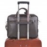 Sacoche ordinateur en cuir 15" KATANA marron foncé | Sac PC 15 pouces homme élégant Sacoche ordinateur en cuir 15" KATANA marron foncé | Sac PC 15 pouces homme élégant