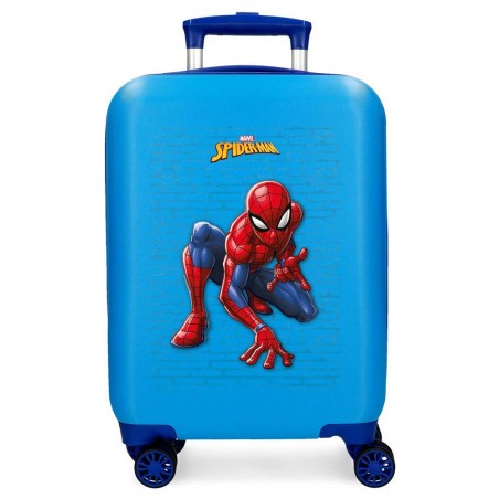 Valise enfant Marvel Spiderman "Vigilant" | Petit bagage garçon 50cm vol low cost pas cher Valise enfant Marvel Spiderman "Vigilant" | Petit bagage garçon 50cm vol low cost pas cher