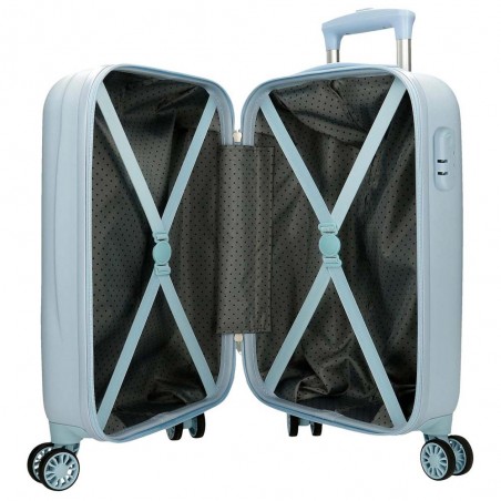 Valise enfant ENSO Mr Crab ciel | Petit bagage garçon fille 50cm vol low cost pas cher Valise enfant ENSO Mr Crab ciel | Petit bagage garçon fille 50cm vol low cost pas cher
