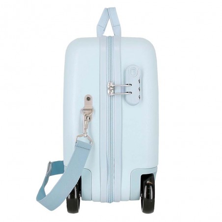Disney | Valise trotteur Minnie American Darling bleu ciel | Bagage taille cabine pour enfant original Disney | Valise trotteur Minnie American Darling bleu ciel | Bagage taille cabine pour enfant original