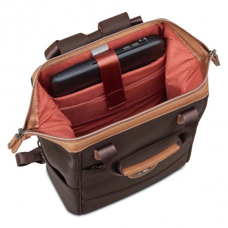 DELSEY | Sac à dos femme "Chatelet Air 2.0" marron | Sac PC 14 pouces haute qualité DELSEY | Sac à dos femme "Chatelet Air 2.0" marron | Sac PC 14 pouces haute qualité