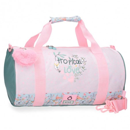 Sac de voyage fille ENSO "Tropical Love" | Sac sport loisirs enfant original pas cher