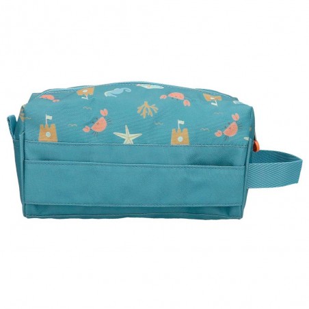 Trousse de toilette enfant ENSO "Mr Crab" | Trousse de voyage décor original garçon fille Trousse de toilette enfant ENSO "Mr Crab" | Trousse de voyage décor original garçon fille