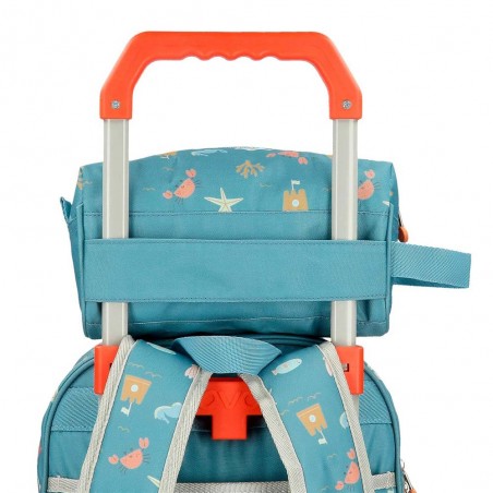 Trousse de toilette enfant ENSO "Mr Crab" | Trousse de voyage décor original garçon fille Trousse de toilette enfant ENSO "Mr Crab" | Trousse de voyage décor original garçon fille