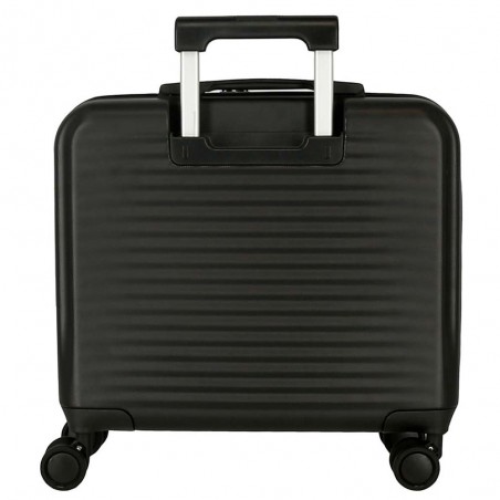 Pilot case business MOVOM "Dayton" noir | Bagage trolley 4 roues sécurisé et connecté voyage professionnel Pilot case business MOVOM "Dayton" noir | Bagage trolley 4 roues sécurisé et connecté voyage professionnel