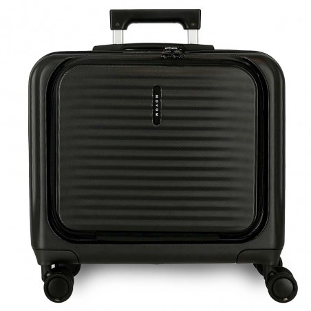 Pilot case business MOVOM "Dayton" noir | Bagage trolley 4 roues sécurisé et connecté voyage professionnel Pilot case business MOVOM "Dayton" noir | Bagage trolley 4 roues sécurisé et connecté voyage professionnel