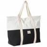 Maxi cabas RIP CURL Premium Surf Jumbo 45L naturel/noir | Sac de plage grand format en coton Maxi cabas RIP CURL Premium Surf Jumbo 45L naturel/noir | Sac de plage grand format en coton