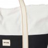 Maxi cabas RIP CURL Premium Surf Jumbo 45L naturel/noir | Sac de plage grand format en coton Maxi cabas RIP CURL Premium Surf Jumbo 45L naturel/noir | Sac de plage grand format en coton