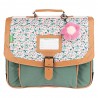 Cartable Tann's 35cm "Iris" multicolore | Motif fleuri rose et vert | Sac scolaire fille classe CP pas cher Cartable Tann's 35cm "Iris" multicolore | Motif fleuri rose et vert | Sac scolaire fille classe CP pas cher