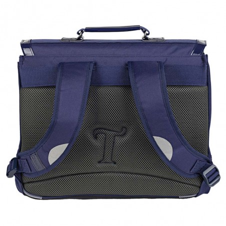 Cartable Tann's 38cm "Louna" bleu broderies étoiles | Sac scolaire fille CP CE1 CE2 pas cher Cartable Tann's 38cm "Louna" bleu broderies étoiles | Sac scolaire fille CP CE1 CE2 pas cher