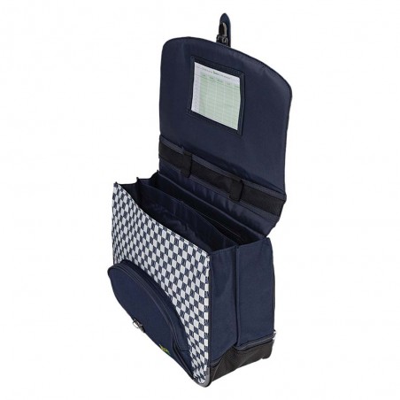 Cartable Tann's 38cm "Mathéo" bleu décor BMX | Sac scolaire garçon CP CE1 CE2 pas cher Cartable Tann's 38cm "Mathéo" bleu décor BMX | Sac scolaire garçon CP CE1 CE2 pas cher