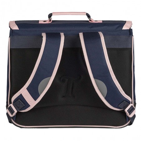 Cartable Tann's 41cm "Assya" bleu broderie toucan | Sac scolaire fille CM1 CM2 pas cher Cartable Tann's 41cm "Assya" bleu broderie toucan | Sac scolaire fille CM1 CM2 pas cher