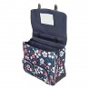Cartable Tann's 41cm "Floriane" maxi imprimé fleurs argent | Sac scolaire fille CM1 CM2 pas cher Cartable Tann's 41cm "Floriane" maxi imprimé fleurs argent | Sac scolaire fille CM1 CM2 pas cher