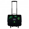 Cartable à roulettes Tann's 41cm "Timothée" kaki décor dinosaures | Sac scolaire trolley garçon pas cher Cartable à roulettes Tann's 41cm "Timothée" kaki décor dinosaures | Sac scolaire trolley garçon pas cher