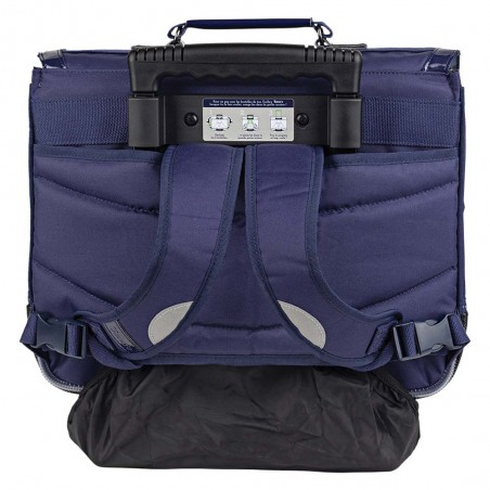 Cartable à roulettes Tann's 38cm "Louna" bleu broderies étoiles brillantes | Sac scolaire trolley fille pas cher Cartable à roulettes Tann's 38cm "Louna" bleu broderies étoiles brillantes | Sac scolaire trolley fille pas cher
