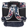 Cartable à roulettes Tann's 38cm "Floriane" multicolore imprimé fleurs argent | Sac scolaire trolley fille pas cher Cartable à roulettes Tann's 38cm "Floriane" multicolore imprimé fleurs argent | Sac scolaire trolley fille pas cher
