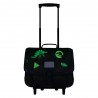 Cartable à roulettes Tann's 38cm "Timothée" kaki broderies dinosaures | Sac scolaire trolley garçon pas cher Cartable à roulettes Tann's 38cm "Timothée" kaki broderies dinosaures | Sac scolaire trolley garçon pas cher