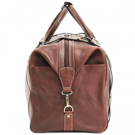 Sac de voyage en cuir KATANA "Bill" marron | Grand bagage homme en cuir véritable qualité luxe au meilleur prix Sac de voyage en cuir KATANA "Bill" marron | Grand bagage homme en cuir véritable qualité luxe au meilleur prix