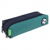 Trousse double Tann's "Alexandre" vert décor foot | Trousse garçon CP CE1 CE2 CM1 CM2 Trousse double Tann's "Alexandre" vert décor foot | Trousse garçon CP CE1 CE2 CM1 CM2