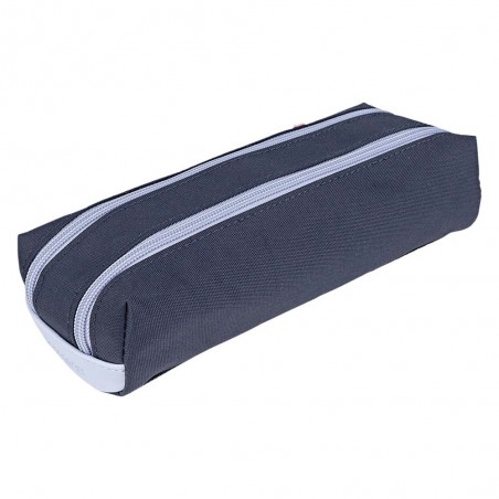 Trousse double TANN'S "Juliette" bleu | Trousse scolaire fille 2 compartiments CP CE1 CE2 CM1 CM2 Trousse double TANN'S "Juliette" bleu | Trousse scolaire fille 2 compartiments CP CE1 CE2 CM1 CM2