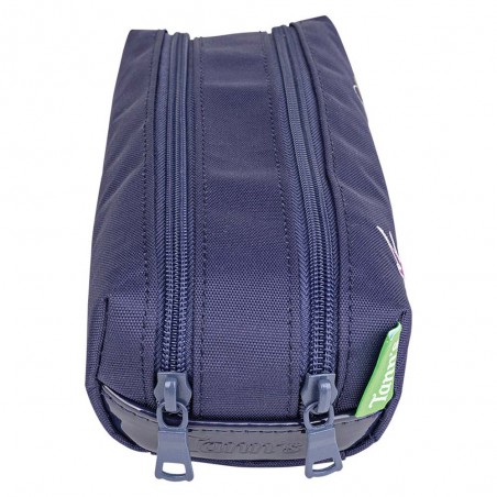 Trousse double TANN'S "Louna" bleu | Trousse scolaire fille 2 compartiments CP CE1 CE2 CM1 CM2 Trousse double TANN'S "Louna" bleu | Trousse scolaire fille 2 compartiments CP CE1 CE2 CM1 CM2
