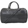 Sac de voyage en cuir KATANA noir | Bagage homme cuir italien fabrication artisanale qualité luxe pas cher Sac de voyage en cuir KATANA noir | Bagage homme cuir italien fabrication artisanale qualité luxe pas cher
