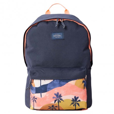 RIP CURL | Sac à dos fille + trousse "Dome" imprimé tropical marine pêche | Sac scolaire CM1 CM2 collège pas cher RIP CURL | Sac à dos fille + trousse "Dome" imprimé tropical marine pêche | Sac scolaire CM1 CM2 collège pas cher