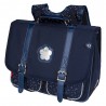 Kickers | Cartable fille 38cm "Classic Girl" bleu marine | Sac scolaire CP CE1 CE2 qualité pas cher Kickers | Cartable fille 38cm "Classic Girl" bleu marine | Sac scolaire CP CE1 CE2 qualité pas cher