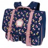 Kickers | Cartable fille 38cm "Fantasy Girl" imprimé fruits | Sac scolaire CP CE1 CE2 qualité pas cher Kickers | Cartable fille 38cm "Fantasy Girl" imprimé fruits | Sac scolaire CP CE1 CE2 qualité pas cher