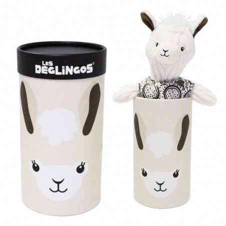 Les Déglingos | Peluche grand simply en boîte "Muchachos le lama" | Doudou bébé enfant pas cher Les Déglingos | Peluche grand simply en boîte "Muchachos le lama" | Doudou bébé enfant pas cher